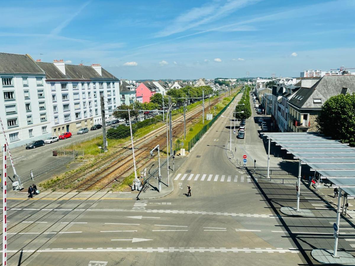 Studio 5 Charmant Tout Equipe A La Gare De Lorient Exterior foto